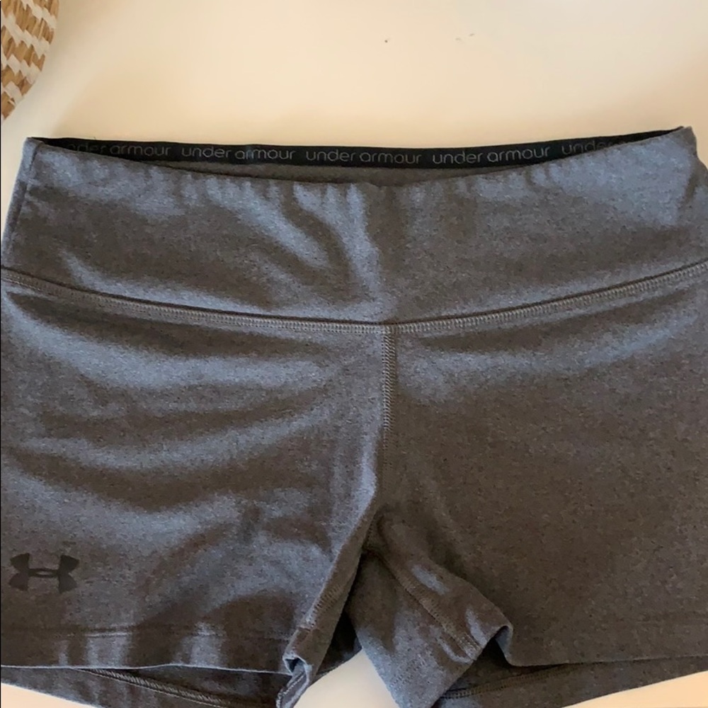 Under Armour spandex!